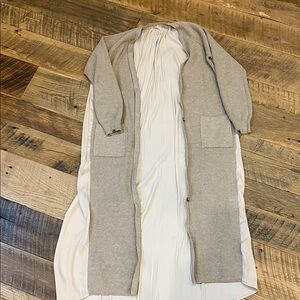 Anthropologie Twofer Long Duster Sweater